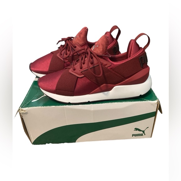 Puma En Pointe Muse Satin Women's Sneakers. Size 6.5. - Picture 9 of 9